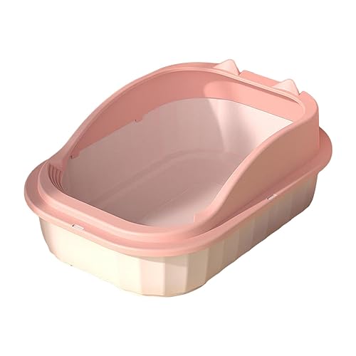 MagiDeal Katzentoilette, Oben offen, Katzentoilette, hochseitige Katzentoilette, spritzwassergeschützt, Katzensandkasten, Bettpfanne, Töpfchen, Toilette für, rosa S MagiDeal Katzentoilette, Oben offen, Katzentoilette, hochseitige Katzentoilette, spritzwassergeschützt, Katzensandkasten, Bettpfanne, Töpfchen, Toilette für, rosa S von MagiDeal