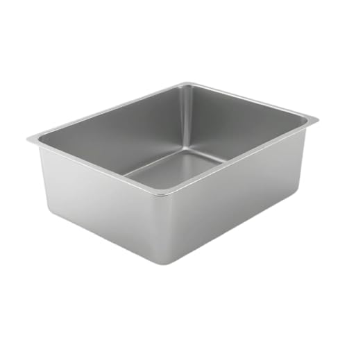 MagiDeal Katzentoilette, Sandkasten, Toilette, Spritzschutz, Heimtierbedarf, Katzenstreubehälter, Katzentoilette, Katzentoilette mit hohen Seitenwänden, 60cmx40cmx15cm MagiDeal Katzentoilette, Sandkasten, Toilette, Spritzschutz, Heimtierbedarf, Katzenstreubehälter, Katzentoilette, Katzentoilette mit hohen Seitenwänden, 60cmx40cmx15cm von MagiDeal