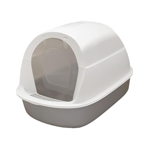 MagiDeal Katzentoilette mit Kapuze, Haustiertoilette, spritzwassergeschützt, abnehmbare, langlebige Katzentoilette, Katzentoilette, Katzensandkasten für, grau MagiDeal Katzentoilette mit Kapuze, Haustiertoilette, spritzwassergeschützt, abnehmbare, langlebige Katzentoilette, Katzentoilette, Katzensandkasten für, grau von MagiDeal