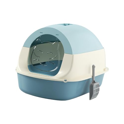 MagiDeal Katzentoilette mit Kapuze, geschlossene Katzentoilette mit Vordertür, Sandkasten, abnehmbares Katzentöpfchen, geschlossene und abgedeckte, Blau MagiDeal Katzentoilette mit Kapuze, geschlossene Katzentoilette mit Vordertür, Sandkasten, abnehmbares Katzentöpfchen, geschlossene und abgedeckte, Blau von MagiDeal