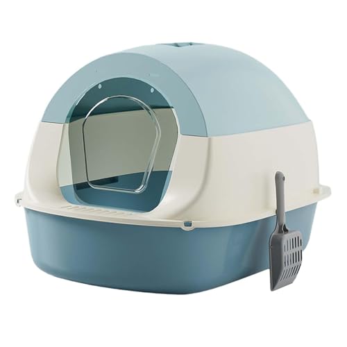 MagiDeal Katzentoilette mit Kapuze und Deckel, Katzentoilette mit Kapuze, abnehmbare, geschlossene Katzentoilette, spritzwassergeschützt, geschlossene, Blau MagiDeal Katzentoilette mit Kapuze und Deckel, Katzentoilette mit Kapuze, abnehmbare, geschlossene Katzentoilette, spritzwassergeschützt, geschlossene, Blau von MagiDeal