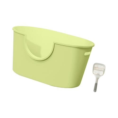 MagiDeal Katzentoilette mit offener Oberseite, Kätzchentoilette, tragbare, universelle Katzentoilette mit hohen Seitenwänden, Spritzschutz und Sieb für kleine, GrÜn MagiDeal Katzentoilette mit offener Oberseite, Kätzchentoilette, tragbare, universelle Katzentoilette mit hohen Seitenwänden, Spritzschutz und Sieb für kleine, GrÜn von MagiDeal