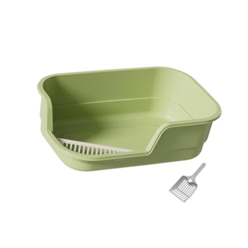 MagiDeal Katzentoiletten Katzentoilette Anti-Spritzschutz Anti-Spritz-Bettpfanne mit Katzenschaufel Haustier-Katzentoilette Sandkasten Antihaft-Katzentoilette, GrÜn MagiDeal Katzentoiletten Katzentoilette Anti-Spritzschutz Anti-Spritz-Bettpfanne mit Katzenschaufel Haustier-Katzentoilette Sandkasten Antihaft-Katzentoilette, GrÜn von MagiDeal
