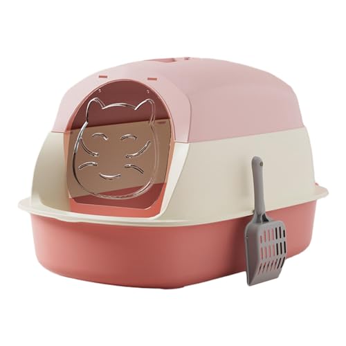 MagiDeal Katzentoiletten mit Kapuze, Katzentoilette mit Kapuze, geschlossene und überdachte Katzentoilette, tragbare Katzentoilette, ROSA MagiDeal Katzentoiletten mit Kapuze, Katzentoilette mit Kapuze, geschlossene und überdachte Katzentoilette, tragbare Katzentoilette, ROSA von MagiDeal