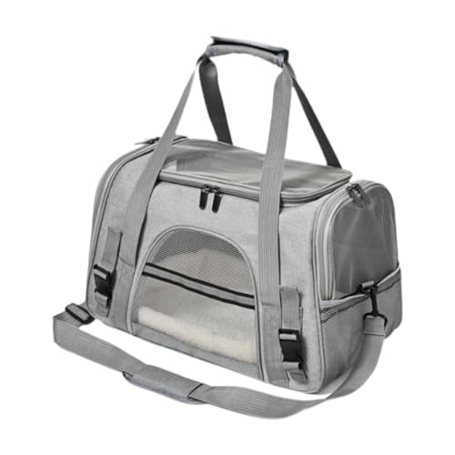 MagiDeal Katzenträger -Tasche Handheld Zetsack Handheld bequemer Outdoor -Faltbare kleine Hundeträger Reise Katzenbeutel für Welpen auszugehen von MagiDeal