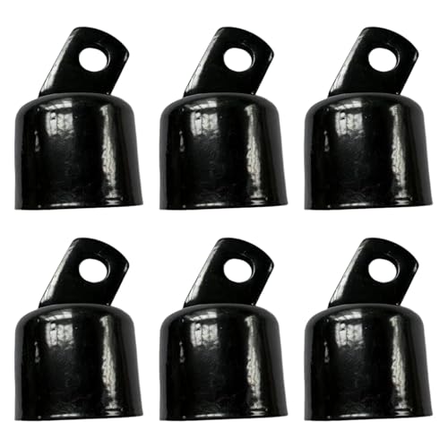 MagiDeal Kettenverbindungszaun Rail End Cap Top Rail End Multi -Use Easy Installation Sport Field Zaun Connector Fixing für Sportfelder, Schwarz von MagiDeal