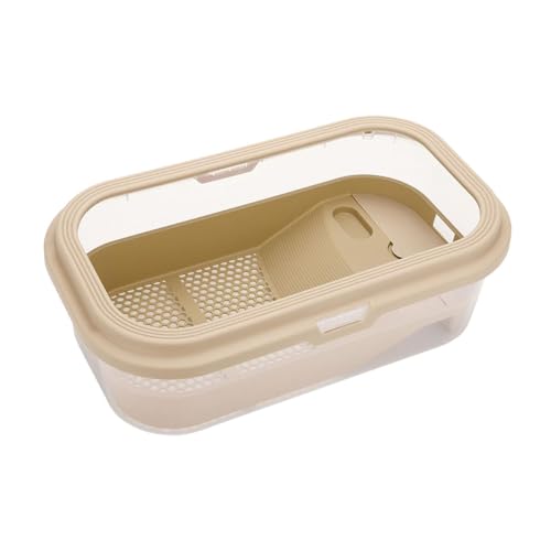MagiDeal Kleine Schildkrötenpanzer -Reptilien -Fütterungsbox Ackrampengehäuse Abnehmbarer Lebensraum für kleine Amphibienkreaturen, L Brown MagiDeal Kleine Schildkrötenpanzer -Reptilien -Fütterungsbox Ackrampengehäuse Abnehmbarer Lebensraum für kleine Amphibienkreaturen, L Brown von MagiDeal