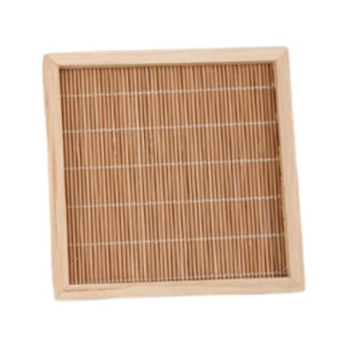 MagiDeal Kleine Tiere Kühlmatte Habitat Dekor Bambus Halten Haustiere beschäftigt stabil Anit Bite Sommer Haustier Geschenke Kissen Kühlkolben, 10.5 cm X 10.5 cm von MagiDeal