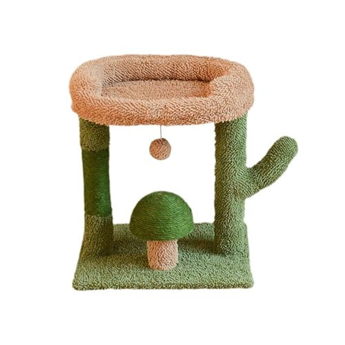 MagiDeal Kletterbaum für Katzen, Haustierbett mit Ball, mehrschichtiges Aktivitätszentrum, Kletterturm für Haustiere, zum Trainieren und Ausruhen von Kätzchen MagiDeal Kletterbaum für Katzen, Haustierbett mit Ball, mehrschichtiges Aktivitätszentrum, Kletterturm für Haustiere, zum Trainieren und Ausruhen von Kätzchen von MagiDeal