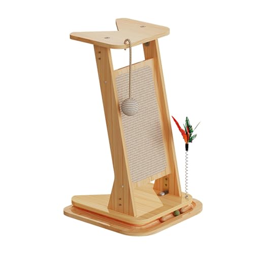 MagiDeal Kratzbaum für Katzen, Kratzunterlage aus Pappe, vertikaler, verschleißfester Tierbedarf, Katzenmöbel zur Vermeidung von Möbelschäden, 32cmx31cmx34cm MagiDeal Kratzbaum für Katzen, Kratzunterlage aus Pappe, vertikaler, verschleißfester Tierbedarf, Katzenmöbel zur Vermeidung von Möbelschäden, 32cmx31cmx34cm von MagiDeal