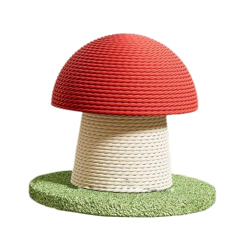 MagiDeal Kratzbaum für Katzen, Sisal-Hanf-Kratzbaum für Katzen, interaktives Katzenspielzeug in Pilzform, Katzenkratzbaum für den Innenbereich, Kratzbaum zum, Höhe 18cm MagiDeal Kratzbaum für Katzen, Sisal-Hanf-Kratzbaum für Katzen, interaktives Katzenspielzeug in Pilzform, Katzenkratzbaum für den Innenbereich, Kratzbaum zum, Höhe 18cm von MagiDeal