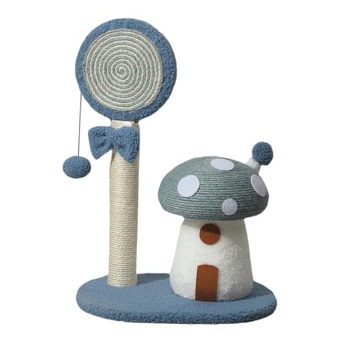 MagiDeal Kratzbaum für Katzen, Sisal-Kratzbaum, verschleißfester Krallenbaum, Kletterbaum für Katzen zum Training, Blau MagiDeal Kratzbaum für Katzen, Sisal-Kratzbaum, verschleißfester Krallenbaum, Kletterbaum für Katzen zum Training, Blau von MagiDeal