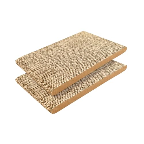 MagiDeal Kratzbrett, Katzenkratzpads, Kratzschleifkralle, Katzenspielhaus, Pappkatzenhäuser für kleine und mittelgroße Katzen, 2 Kratzbrett MagiDeal Kratzbrett, Katzenkratzpads, Kratzschleifkralle, Katzenspielhaus, Pappkatzenhäuser für kleine und mittelgroße Katzen, 2 Kratzbrett von MagiDeal