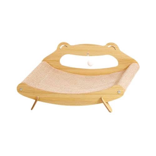 MagiDeal Kratzbrett, erhöhtes Katzenbett für Hauskatzen, Haustiermöbel, Katzenkratzbrett, Katzenhängematte, Bett für Katzen, Kätzchen zum Ausruhen und Spielen MagiDeal Kratzbrett, erhöhtes Katzenbett für Hauskatzen, Haustiermöbel, Katzenkratzbrett, Katzenhängematte, Bett für Katzen, Kätzchen zum Ausruhen und Spielen von MagiDeal