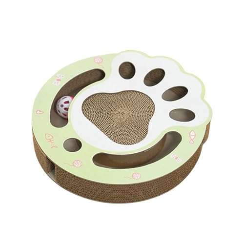 MagiDeal Kratzbrett für Kätzchen, Kugelbahn, Katzenspielzeug, Wellpappe, Kratzspielzeug, Katzenpuzzle, Kratzbrett für Katzen jeden Alters, Spaß, Pfote MagiDeal Kratzbrett für Kätzchen, Kugelbahn, Katzenspielzeug, Wellpappe, Kratzspielzeug, Katzenpuzzle, Kratzbrett für Katzen jeden Alters, Spaß, Pfote von MagiDeal