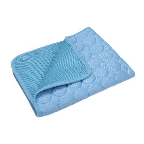 MagiDeal Kühlmatte für Haustiere, Schlafmatte für Hunde und Katzen, Eiskühlmatte für Haustiere, Kühlkissen, Hundebettmatte für Sofa, Zwinger, Sommer, Blau MagiDeal Kühlmatte für Haustiere, Schlafmatte für Hunde und Katzen, Eiskühlmatte für Haustiere, Kühlkissen, Hundebettmatte für Sofa, Zwinger, Sommer, Blau von MagiDeal