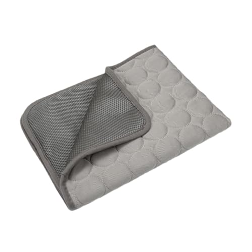 MagiDeal Kühlmatte für Haustiere, Schlafmatte für Hunde und Katzen, Eiskühlmatte für Haustiere, Kühlkissen, Hundebettmatte für Sofa, Zwinger, Sommer, Hellgrau MagiDeal Kühlmatte für Haustiere, Schlafmatte für Hunde und Katzen, Eiskühlmatte für Haustiere, Kühlkissen, Hundebettmatte für Sofa, Zwinger, Sommer, Hellgrau von MagiDeal