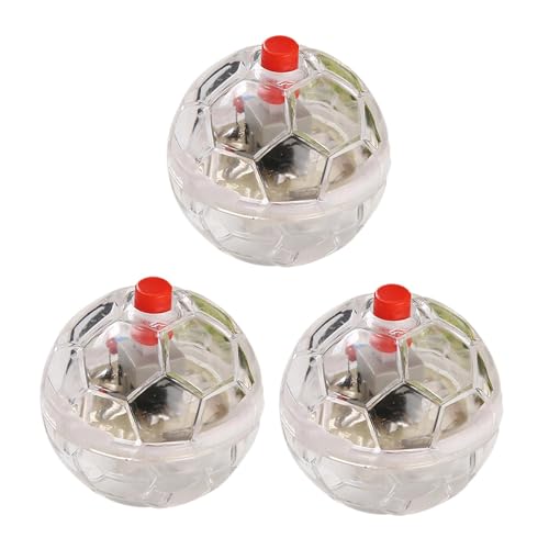 MagiDeal Leuchtender Haustierball, LED-Blinkball, Trainingsübungs- und Aktivitätsversorgung, leuchtender Haustierball, interaktives Hundespielzeug für den, 3 Stück MagiDeal Leuchtender Haustierball, LED-Blinkball, Trainingsübungs- und Aktivitätsversorgung, leuchtender Haustierball, interaktives Hundespielzeug für den, 3 Stück von MagiDeal
