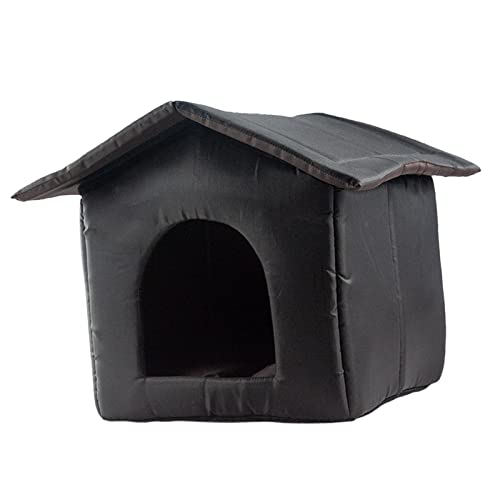 MagiDeal Oxford Cloth Outdoor Wildkatzenhaus Wetterfestes Welpenkätzchen Winterhöhle, Heimtierbedarf, Möbel für kleine Hunde, Bett, tragbarer Unterstand für, 35 cm x 33 cm x 30 cm MagiDeal Oxford Cloth Outdoor Wildkatzenhaus Wetterfestes Welpenkätzchen Winterhöhle, Heimtierbedarf, Möbel für kleine Hunde, Bett, tragbarer Unterstand für, 35 cm x 33 cm x 30 cm von MagiDeal