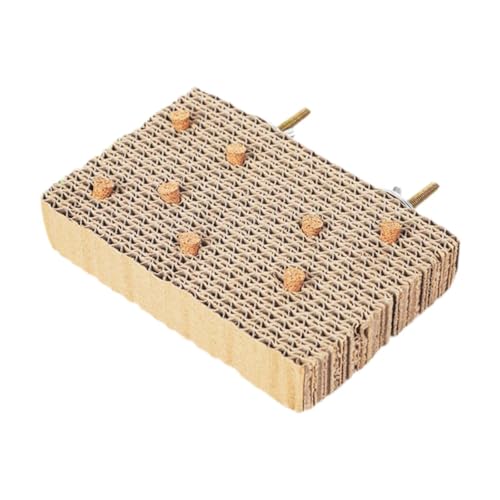 MagiDeal Papageien Cage Barch Pappplattform Birdspielzeugübung Interaktive Sichtstandsteigspielzeug für Papageien -Vögel Lovebirds, S MagiDeal Papageien Cage Barch Pappplattform Birdspielzeugübung Interaktive Sichtstandsteigspielzeug für Papageien -Vögel Lovebirds, S von MagiDeal