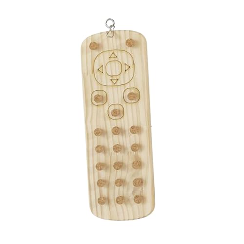 MagiDeal Papageienkäfig-beißspielzeug, Kork-Schatzspiel, Vogelfutterspielzeug, Holzblock-Spielzeug für Aras, kleine, mittelgroße und große Vögel, TV Fernbedienung MagiDeal Papageienkäfig-beißspielzeug, Kork-Schatzspiel, Vogelfutterspielzeug, Holzblock-Spielzeug für Aras, kleine, mittelgroße und große Vögel, TV Fernbedienung von MagiDeal