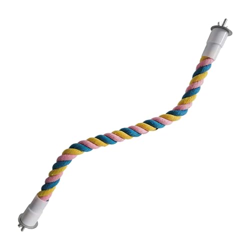MagiDeal Papageienseil, Sitzstange, Baumwollseil, Vogelstange, Kletterständer, Stange, Vogel-Bungee-Spielzeug für Turteltauben, Finken, Kanarische Aras, Rosa Gelb Blau M MagiDeal Papageienseil, Sitzstange, Baumwollseil, Vogelstange, Kletterständer, Stange, Vogel-Bungee-Spielzeug für Turteltauben, Finken, Kanarische Aras, Rosa Gelb Blau M von MagiDeal