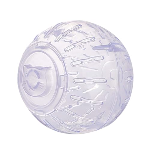 MagiDeal Rennmaus-Hamster-Jogging-Fitnessball, Käfig-Laufball, 10 cm, Zwerghamster-Übungsball zum Joggen Kleiner Tiere, violett von MagiDeal