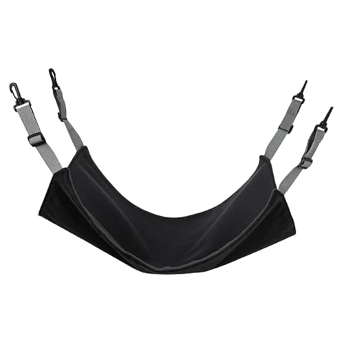 MagiDeal Reversible Katze hängende Hängematte, Katzenhängematte, weiches ruhendes schläfriges Pad, doppelseitiges Hängenbett, Haustierbett für Katzen kleine, Schwarz MagiDeal Reversible Katze hängende Hängematte, Katzenhängematte, weiches ruhendes schläfriges Pad, doppelseitiges Hängenbett, Haustierbett für Katzen kleine, Schwarz von MagiDeal