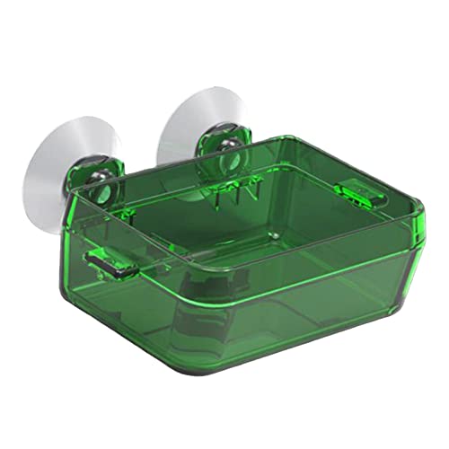 MagiDeal Saugnapf Futternapf Wasser Futternapf Becken für Chamäleon, 9x6x3,5 cm Grün von MagiDeal
