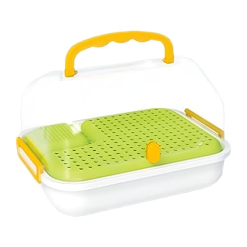 MagiDeal Schildkrötentank, Aquarium, Reptilien-Transportbox, Schildkröten-Etui, Ruhendes Schildkröten-Terrarium, Reptilien-Lebensraum für Seidenraupen, Krabben MagiDeal Schildkrötentank, Aquarium, Reptilien-Transportbox, Schildkröten-Etui, Ruhendes Schildkröten-Terrarium, Reptilien-Lebensraum für Seidenraupen, Krabben von MagiDeal