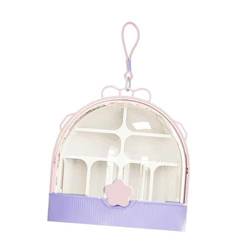 MagiDeal Schmetterlingszuchtschachtel Seidenrauper Schluckhalter für Seidenwürmer Schildkröten Züchter Kleiner Haustiere Kindergärten Kleines Tier Nesting, Lila von MagiDeal
