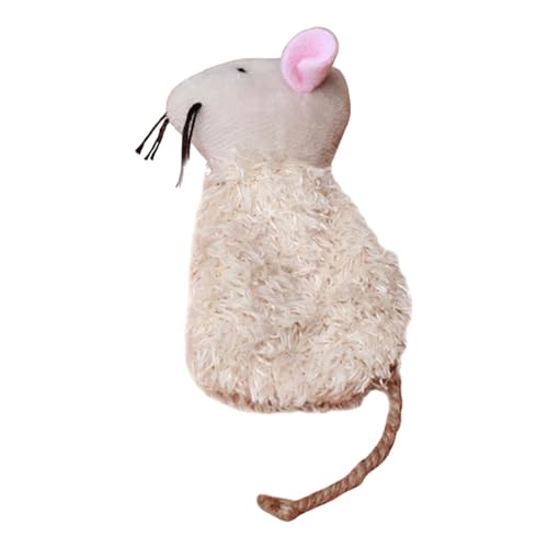 MagiDeal Simulation lebensechte Mäuse, Katzenspielzeug, Katzenkätzchen, das Plüschsimulationsratte spielt, weiches Spielzeug, interaktive Mausplüschkissen MagiDeal Simulation lebensechte Mäuse, Katzenspielzeug, Katzenkätzchen, das Plüschsimulationsratte spielt, weiches Spielzeug, interaktive Mausplüschkissen von MagiDeal