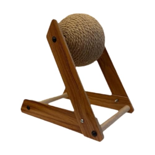 MagiDeal Sisal-Kratzball, Katzenkratzspielzeug, Krallenschleifspielzeug, interaktives Haustierspielzeug, Katzenballspielzeug für Kätzchen, kleine und, L Shape MagiDeal Sisal-Kratzball, Katzenkratzspielzeug, Krallenschleifspielzeug, interaktives Haustierspielzeug, Katzenballspielzeug für Kätzchen, kleine und, L Shape von MagiDeal