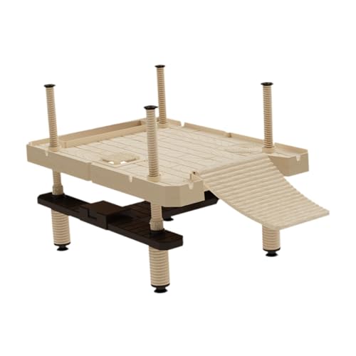 MagiDeal Sonnenplattform für Schildkröten, Schwimmplattform für Schildkröten mit Leiter, Kletterrampe für Reptilien, Schildkrötenterrasse für Bartagamen MagiDeal Sonnenplattform für Schildkröten, Schwimmplattform für Schildkröten mit Leiter, Kletterrampe für Reptilien, Schildkrötenterrasse für Bartagamen von MagiDeal