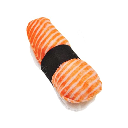 MagiDeal Sushi-Katzenminzenspielzeug, lustiges, weiches, interaktives Katzenspielzeug, unterhaltsames Spielzeug für Katzen, Kätzchen, Lachs MagiDeal Sushi-Katzenminzenspielzeug, lustiges, weiches, interaktives Katzenspielzeug, unterhaltsames Spielzeug für Katzen, Kätzchen, Lachs von MagiDeal