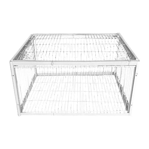 MagiDeal Taubenvogelkäfig, Taubenstall, verdicktes Metallschweißen, Einzelwegeintritt, automatischer Taubensammler-Hühnerkäfig für Lagerhäuser, 4 Betreten MagiDeal Taubenvogelkäfig, Taubenstall, verdicktes Metallschweißen, Einzelwegeintritt, automatischer Taubensammler-Hühnerkäfig für Lagerhäuser, 4 Betreten von MagiDeal