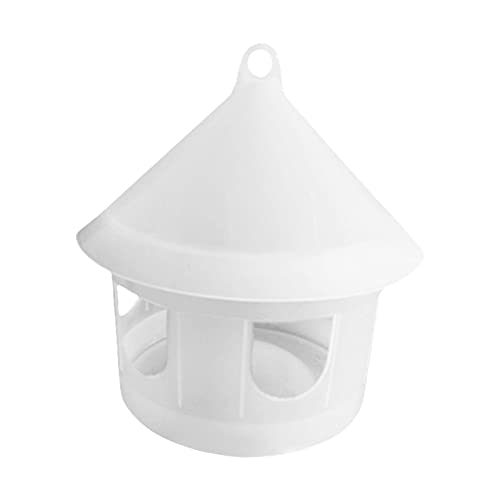 MagiDeal Tragbarer -Wasserspender Wasserbehälter mit großem Fassungsvermögen, futterspender, Vogelkäfig, Futterbecherbehälter für Gänse, klar von MagiDeal