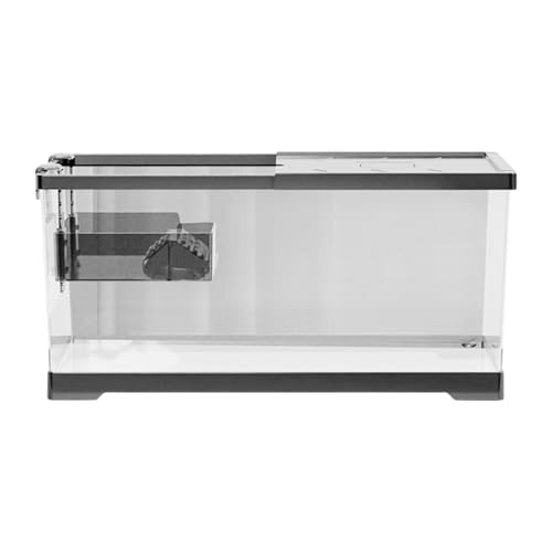 MagiDeal Turtle Tank Aquarium Tortoise Gehege Starter -Kit Fütterungsbox Amphibien Reptilienlebensraum mit Ackplattform zum Klettern, Schwarz, M W Platform and Lid MagiDeal Turtle Tank Aquarium Tortoise Gehege Starter -Kit Fütterungsbox Amphibien Reptilienlebensraum mit Ackplattform zum Klettern, Schwarz, M W Platform and Lid von MagiDeal