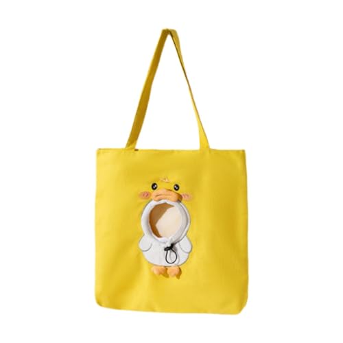 MagiDeal Umhängetasche für Haustiere, süße Katzentragetasche, atmungsaktiv, waschbar, Reisetasche für Kätzchen, Katzentragetasche für Häschen und Kätzchen, Gelb Und XL MagiDeal Umhängetasche für Haustiere, süße Katzentragetasche, atmungsaktiv, waschbar, Reisetasche für Kätzchen, Katzentragetasche für Häschen und Kätzchen, Gelb Und XL von MagiDeal