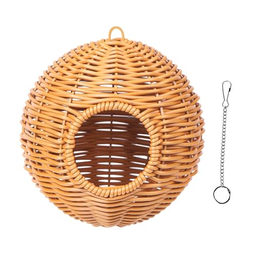 MagiDeal Vogel-Hängematten-Nest, Nesthaus-Käfig-Zubehör, Versteck-Sitzstangenständer, hängendes Hängemattenbett für Kanarien-Nymphensittiche, Papageien, MagiDeal Vogel-Hängematten-Nest, Nesthaus-Käfig-Zubehör, Versteck-Sitzstangenständer, hängendes Hängemattenbett für Kanarien-Nymphensittiche, Papageien, von MagiDeal