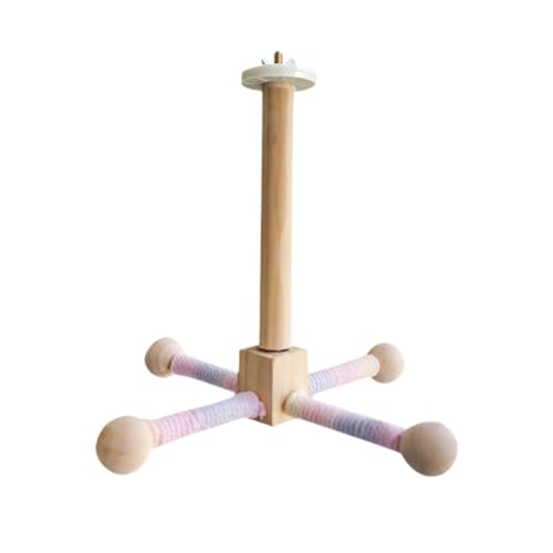MagiDeal Vogel rotierendes Barschspielzeug Holzrad Papagei Spielzeug Klettern Spielen Vorräte rotierende Holz Vogelspielzeug für Conures Lovebirds MagiDeal Vogel rotierendes Barschspielzeug Holzrad Papagei Spielzeug Klettern Spielen Vorräte rotierende Holz Vogelspielzeug für Conures Lovebirds von MagiDeal