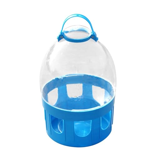 MagiDeal Vogelwasserfuttermittel -Fütterungsinstrument robuster Eimer Wasserspender Dove Trinker für Haustier Lovebirds Taube, 10l von MagiDeal