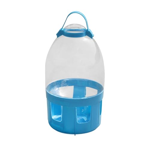 MagiDeal Vogelwasserfuttermittel -Fütterungsinstrument robuster Eimer Wasserspender Dove Trinker für Haustier Lovebirds Taube, 6l von MagiDeal