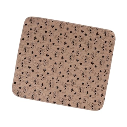 MagiDeal Waschbares PIPI-Pad für Hunde, Trainingspad für Haustiere, leichtes Haustierzubehör, Matte, Wiederverwendbare Hundematte für Laufstall, Braun, L MagiDeal Waschbares PIPI-Pad für Hunde, Trainingspad für Haustiere, leichtes Haustierzubehör, Matte, Wiederverwendbare Hundematte für Laufstall, Braun, L von MagiDeal