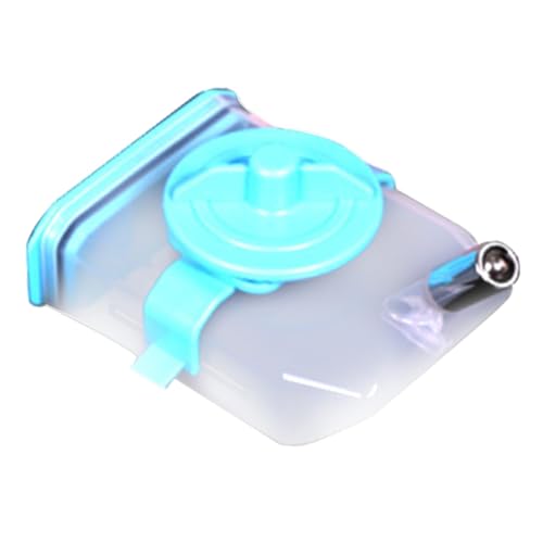 MagiDeal Wasserflasche für Haustiere, Trinkflasche für Haustiere, tragbarer Getränkespender für Hunde, Trinker für Zwinger für Hamster, für den Außenbereich, 220ml Blau MagiDeal Wasserflasche für Haustiere, Trinkflasche für Haustiere, tragbarer Getränkespender für Hunde, Trinker für Zwinger für Hamster, für den Außenbereich, 220ml Blau von MagiDeal