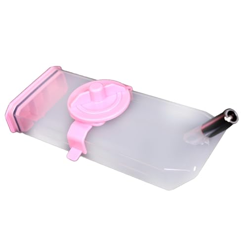 MagiDeal Wasserflasche für Haustiere, Trinkflasche für Haustiere, tragbarer Getränkespender für Hunde, Trinker für Zwinger für Hamster, für den Außenbereich, 480ml Rosa MagiDeal Wasserflasche für Haustiere, Trinkflasche für Haustiere, tragbarer Getränkespender für Hunde, Trinker für Zwinger für Hamster, für den Außenbereich, 480ml Rosa von MagiDeal