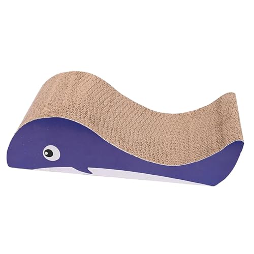 MagiDeal Wellpappe, Kratzcouch, Katzenkratzer, Pappe, großer Möbelschutz, Heimtierbedarf, Katzenkratzpads zum Schlafen, Wal MagiDeal Wellpappe, Kratzcouch, Katzenkratzer, Pappe, großer Möbelschutz, Heimtierbedarf, Katzenkratzpads zum Schlafen, Wal von MagiDeal