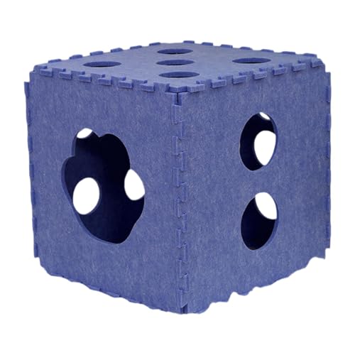 MagiDeal für Kätzchen, faltbares Kätzchenhaus, Kratzfeste Kätzchenhöhle, abnehmbares Katzenbett aus Filz für schlafende Kätzchen, Blau 40x40cm MagiDeal für Kätzchen, faltbares Kätzchenhaus, Kratzfeste Kätzchenhöhle, abnehmbares Katzenbett aus Filz für schlafende Kätzchen, Blau 40x40cm von MagiDeal