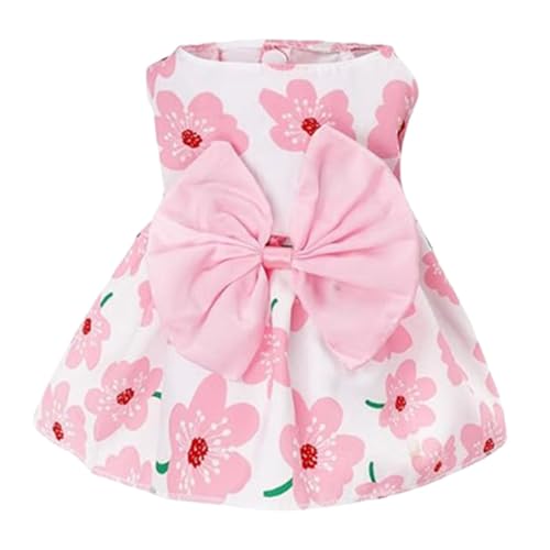 MagiDeal mit Blumenmuster, Hundekleidung, leicht zu tragen, modische Kleidung, Katzenprinzessinnenkleider für Spaziergänge, Foto-Requisiten, M MagiDeal mit Blumenmuster, Hundekleidung, leicht zu tragen, modische Kleidung, Katzenprinzessinnenkleider für Spaziergänge, Foto-Requisiten, M von MagiDeal