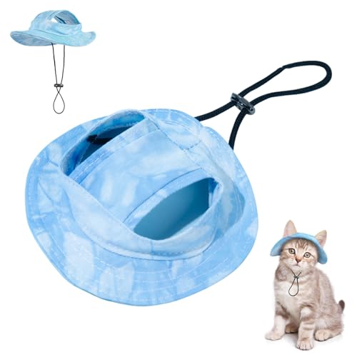 Hunde Baseballmütze, Haustier Sonnenhüte, Verstellbar Sommer Sonnenschutz Hut Sonnenhüte mit Ohrlöchern, Hundecap, Hunde Sonnenhut Benutzt für Sonnenschutz, Hunde Mütze Geeignet für Kleine, Mittlere Hunde Baseballmütze, Haustier Sonnenhüte, Verstellbar Sommer Sonnenschutz Hut Sonnenhüte mit Ohrlöchern, Hundecap, Hunde Sonnenhut Benutzt für Sonnenschutz, Hunde Mütze Geeignet für Kleine, Mittlere von MagiSel